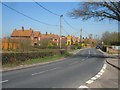 Mortimer Road entering Grazeley