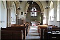 TF0133 : Interior, St Nicholas' church, Sapperton by J.Hannan-Briggs