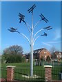 Hamble Aviation sculpture