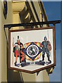 Sign for The Centre of Britain Hotel, Main Street