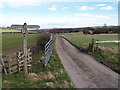 Footpath Crossing on Modigars Lane