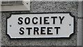 Street sign, Coleraine
