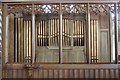 SK8832 : Organ in Ss Mary & Peter church, Harlaxton by J.Hannan-Briggs