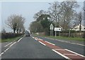 A41 entering Waverton