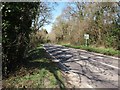 The B3078 near Spring Hill Cottages