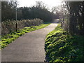 Path to Braunstone Lane East