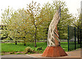 J3574 : Sculpture, east Belfast (2) by Albert Bridge