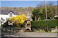 Elaborate gate in Penmorfa