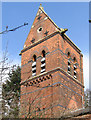 Market Rasen - Holy Rood Catholic Church (tower detail)