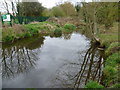 The Longford River entering Hanworth Park