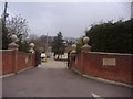 Entrance to Green Vale Caravans, Kensworth