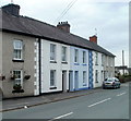 Broad Street houses west of the A40, Llandovery