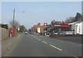 Frodsham - telephone and Texaco