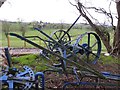 H5652 : Old farm machinery, Derrynascobe by Kenneth  Allen