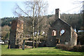 Compressor House and Crusher chimney, Snailbeach Lead Mine