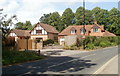 Pontypool Road houses north of Glen-yr-Afon, Usk