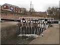 SK3990 : Lock on Sheffield & Tinsley Canal by Paul Gillett