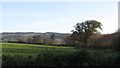 Arable land beneath the Quantock Hills