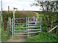 Kissing gate on the B5193