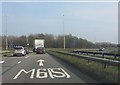 M6 motorway - eastern roundabout, junction 26