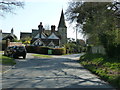 View south down School Hill in Old Heathfield