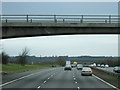 Passing under a farm road on the M40 near Tetsworth