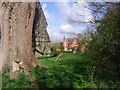 Bourton House from Abberton churchyard