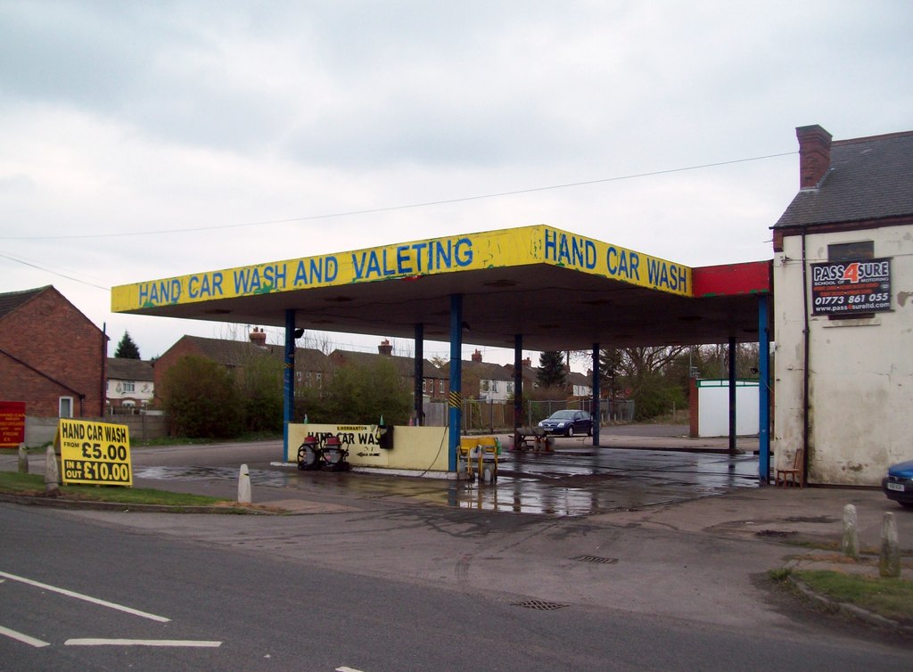 Car Wash On Alfreton Road South © Jonathan Clitheroe Geograph