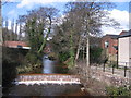 Weir in the River Loxley at Malin Bridge