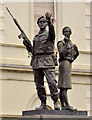 J2664 : UDR memorial sculpture, Lisburn (1) by Albert Bridge