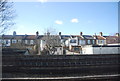 Trackside houses, East Ham