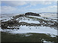 NY8070 : Milecastle 35, Sewingshields Crags by Ian S