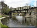 Sheffield and Tinsley Canal, Railway Bridge at Attercliffe