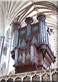 SX9292 : Organ in Exeter Cathedral (West aspect) by Julian P Guffogg