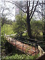 Footbridge over Hollington Stream