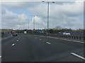 M1 motorway crossing the Midland Railway