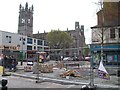 Roadworks in Hill Street