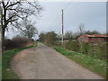 Beginning of Carr Lane, Shepshed