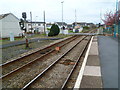 Looking west from Llanelli railway station