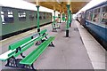 Platform at Dereham Station