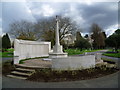 War memorial in Streatham Cemetery