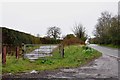 Part of the old  Bramshall Road at the side of the new Bramshall Road