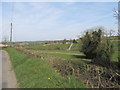 The Ballinaskeagh Road at its junction with Bronte Road