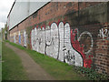 Graffiti by the Sheffield & Tinsley Canal