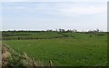 View across farmland to settlements on the Glaskerbeg Road