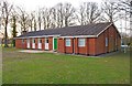 SU9459 : 1st Bisley Scout Group Scout & Guide Headquarters (3), School Close, Bisley, Surrey by P L Chadwick
