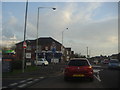 Flamstead End Road at the junction of Church Road