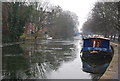 Regents Canal - narrowboat