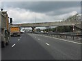 Old Park Farm bridge, M1 motorway