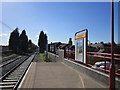 NZ2966 : Looking west at Wallsend Metro Station by Ian S